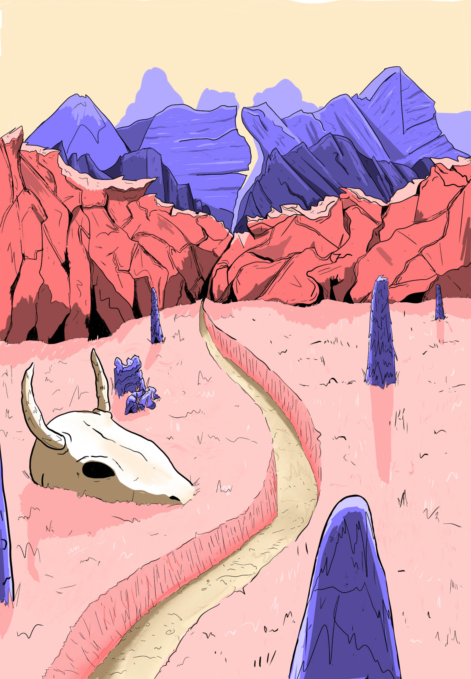 Crimson Canyon Path