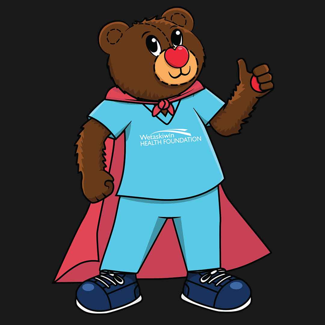 Hero Mascot - Wetaskiwin Hospital Foundation