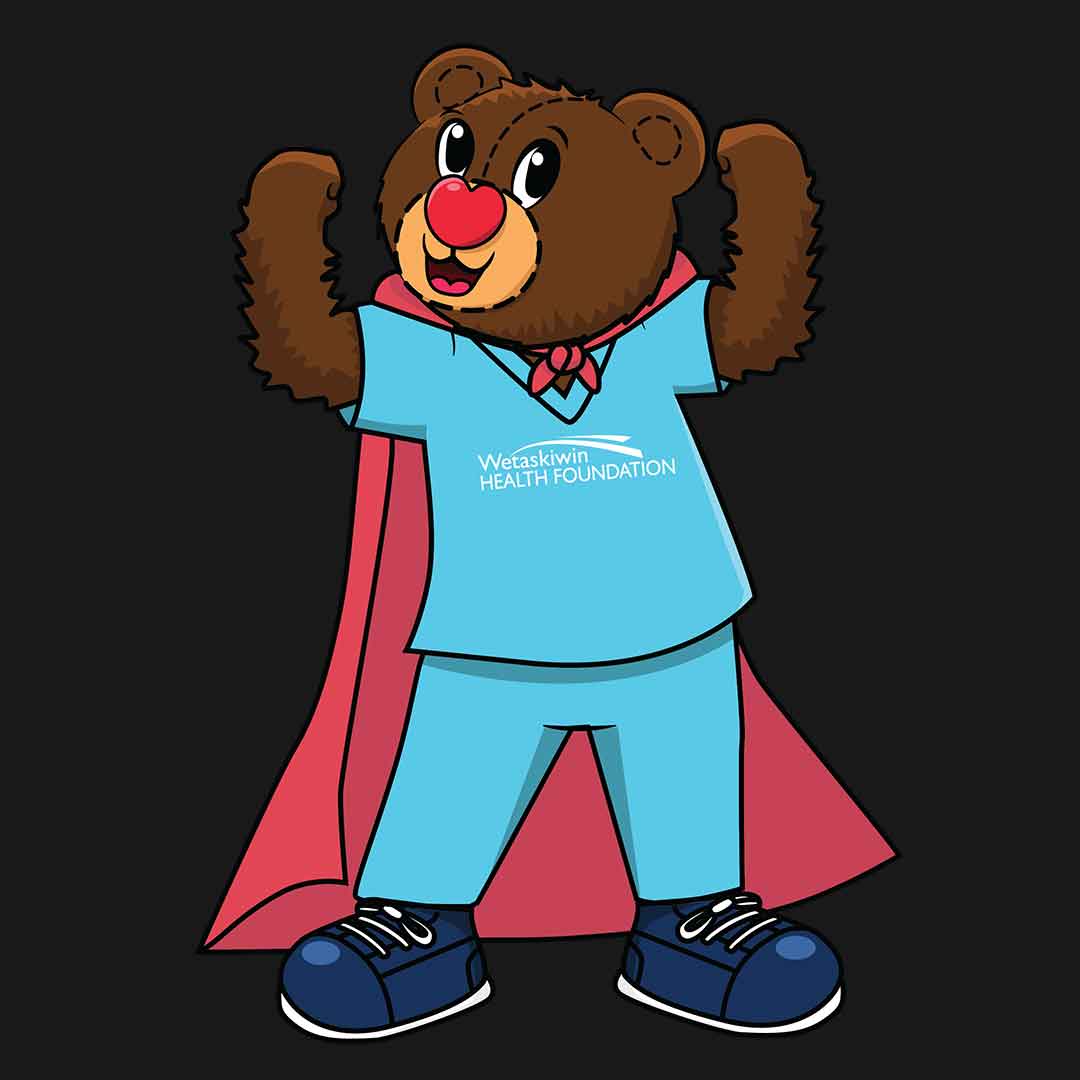 Hero Mascot - Wetaskiwin Hospital Foundation