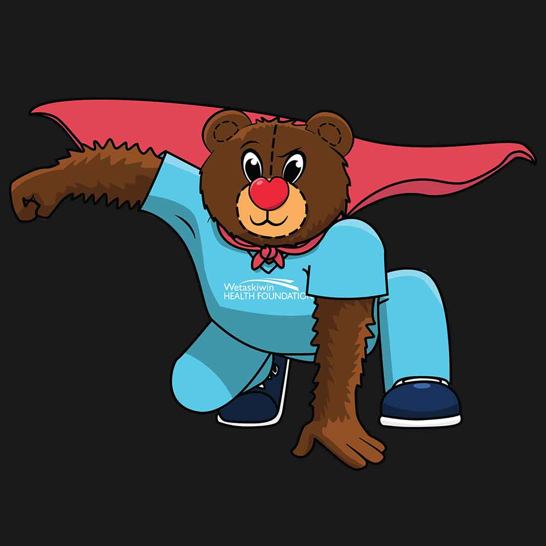 Hero Mascot - Wetaskiwin Hospital Foundation