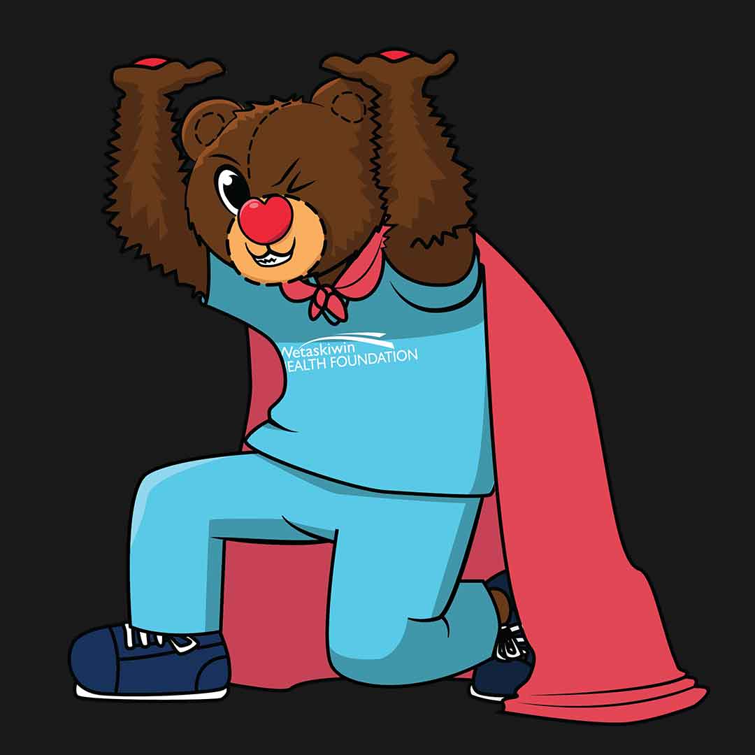 Hero Mascot - Wetaskiwin Hospital Foundation