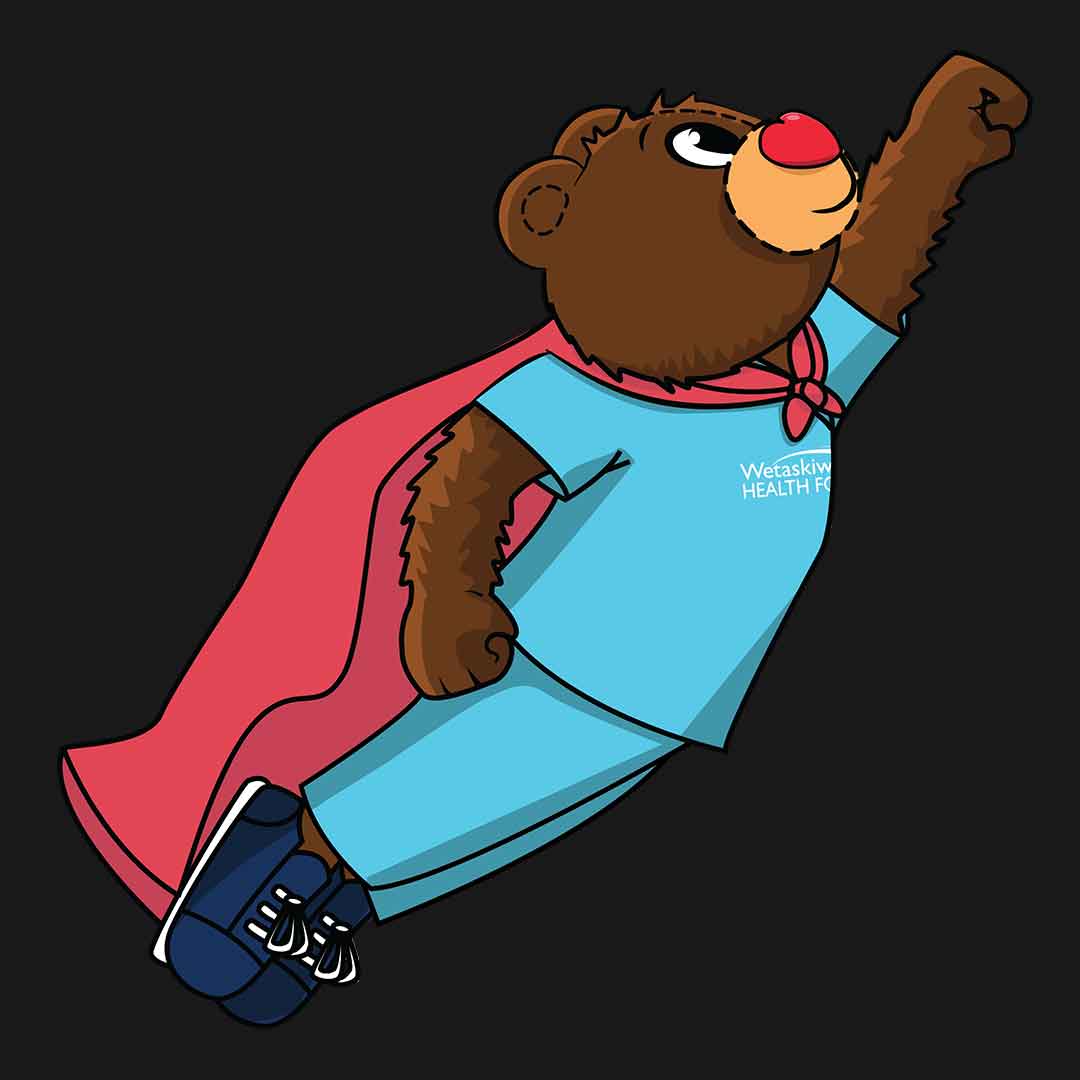Hero Mascot - Wetaskiwin Hospital Foundation
