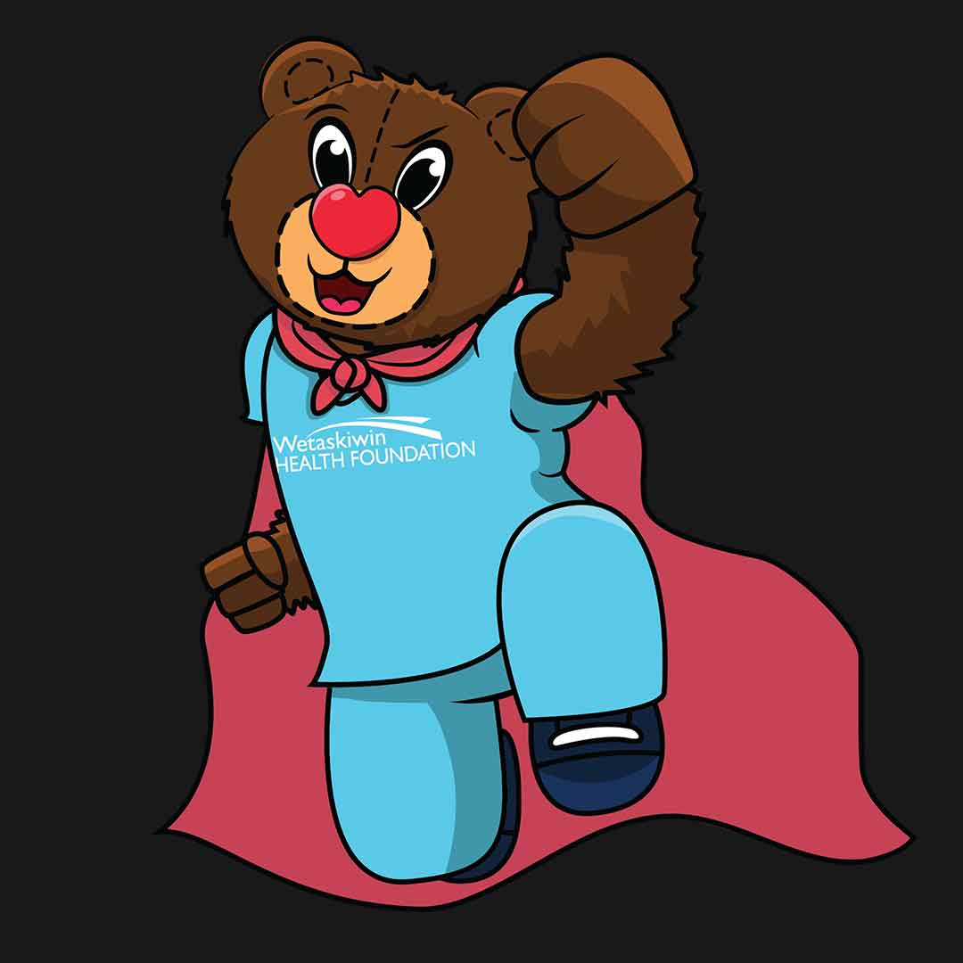 Hero Mascot - Wetaskiwin Hospital Foundation